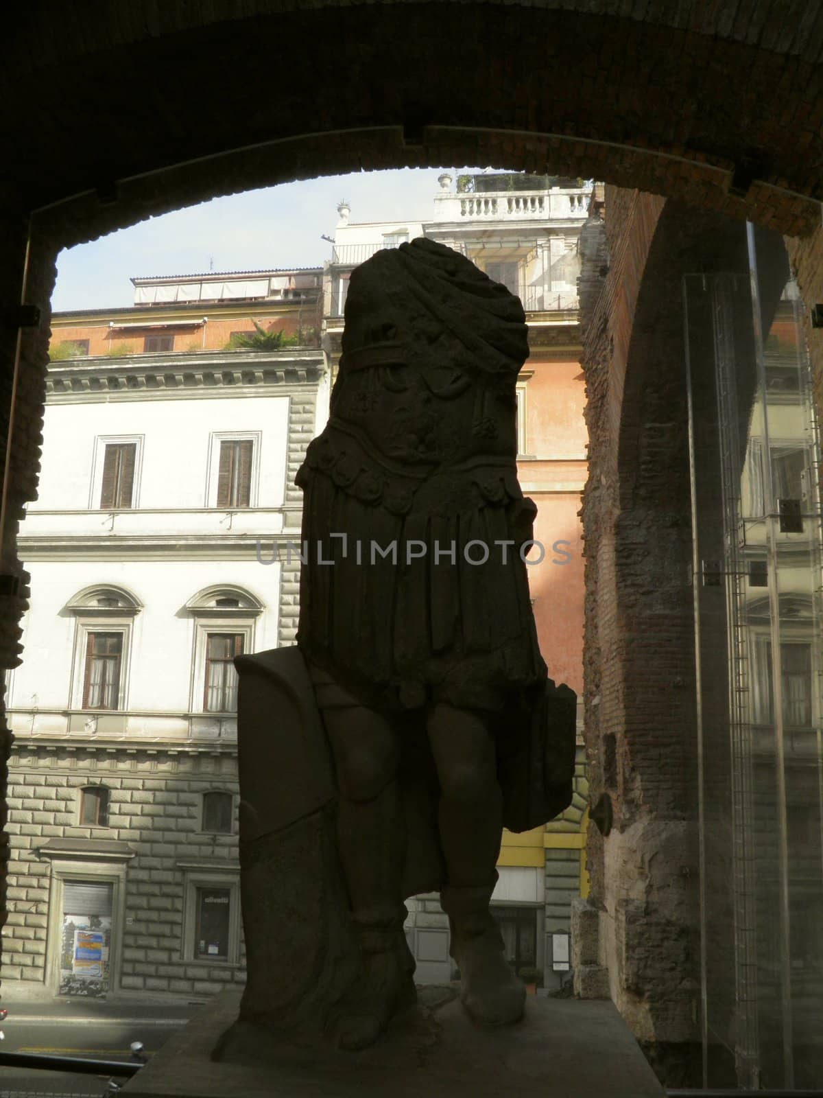 Rome - Trajan's forum and market: a complex of ancient architecture with XV Century additions