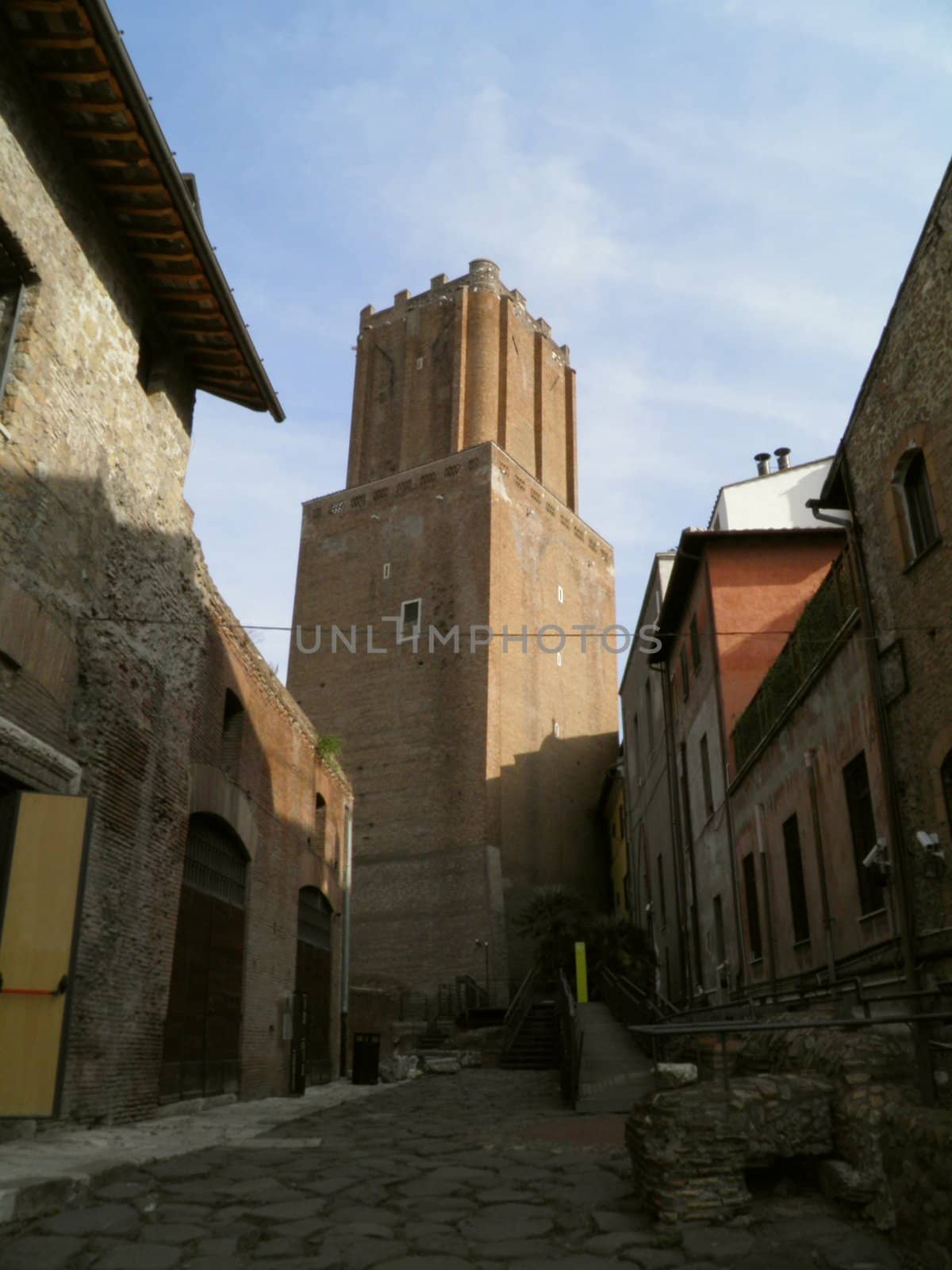 Rome - Trajan's forum and market: a complex of ancient architecture with XV Century additions