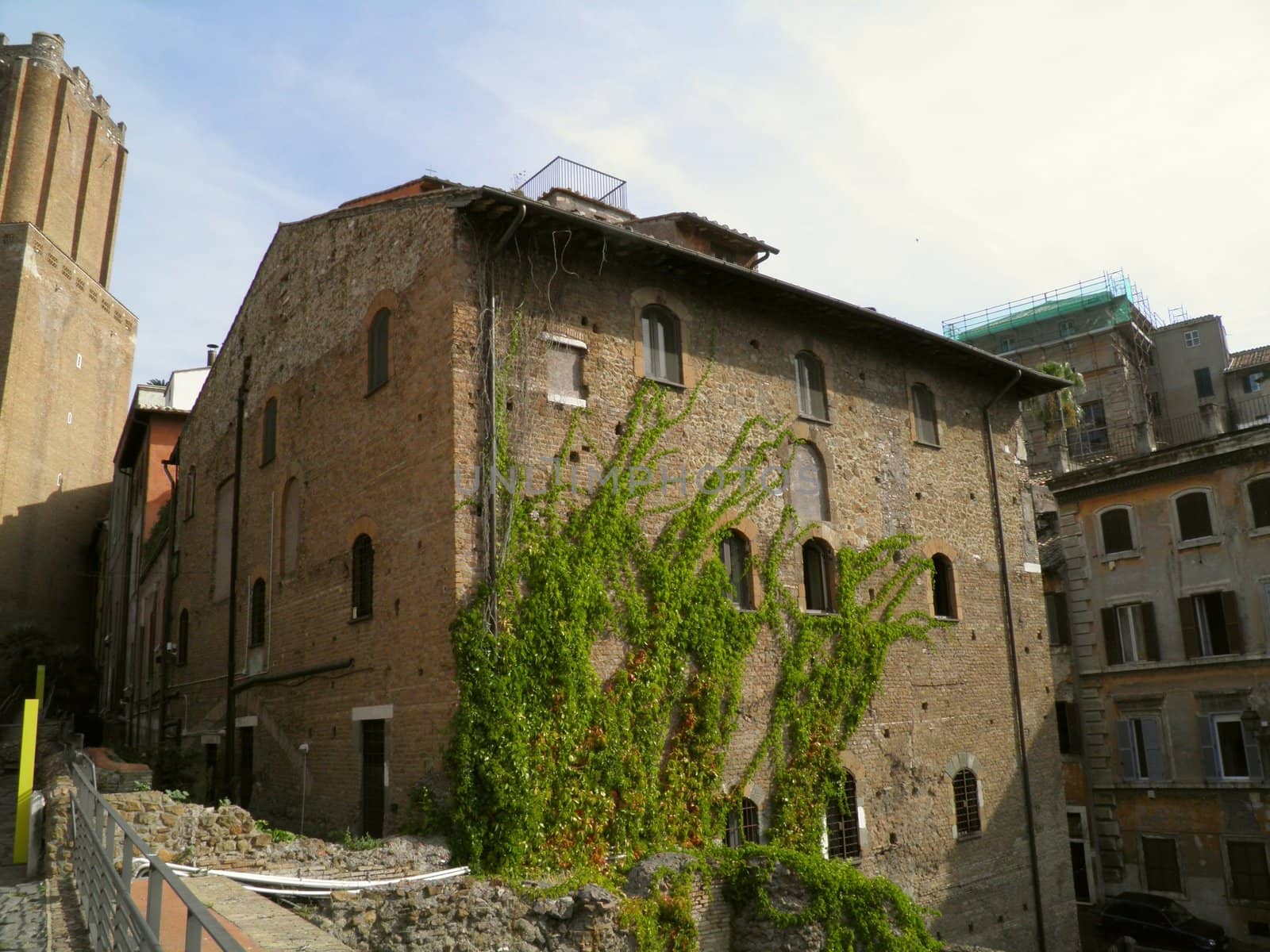 Rome - Trajan's forum and market: a complex of ancient architecture with XV Century additions