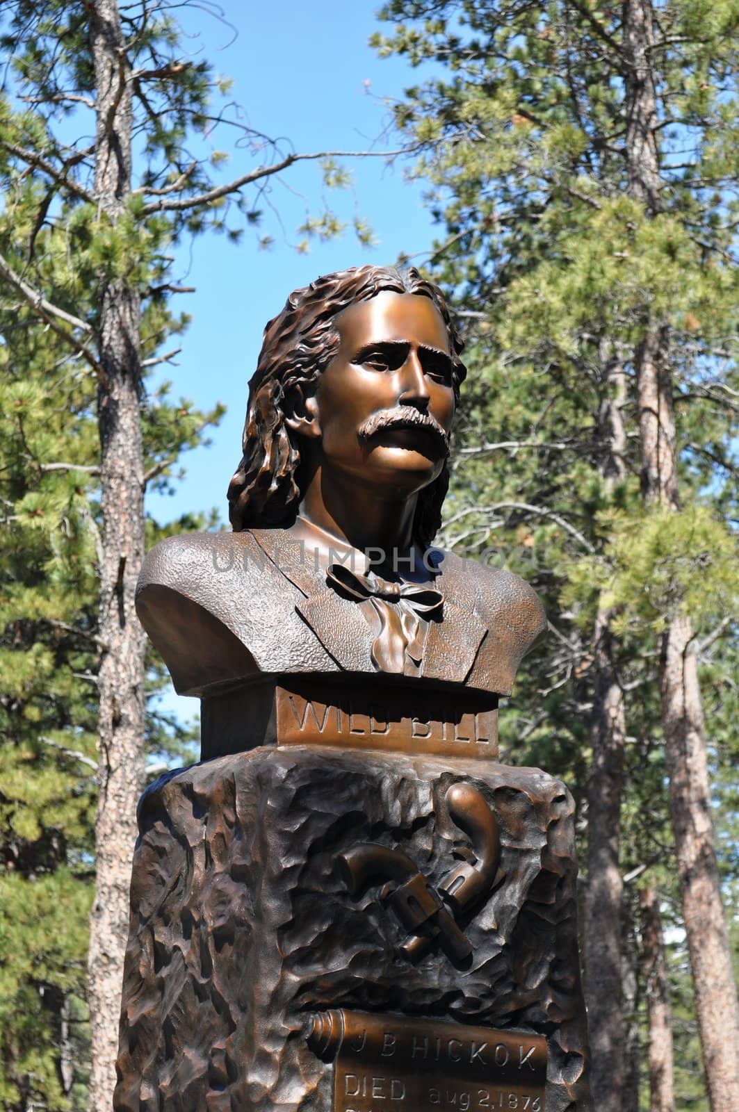 Deadwood - Wild Bill Statue by RefocusPhoto