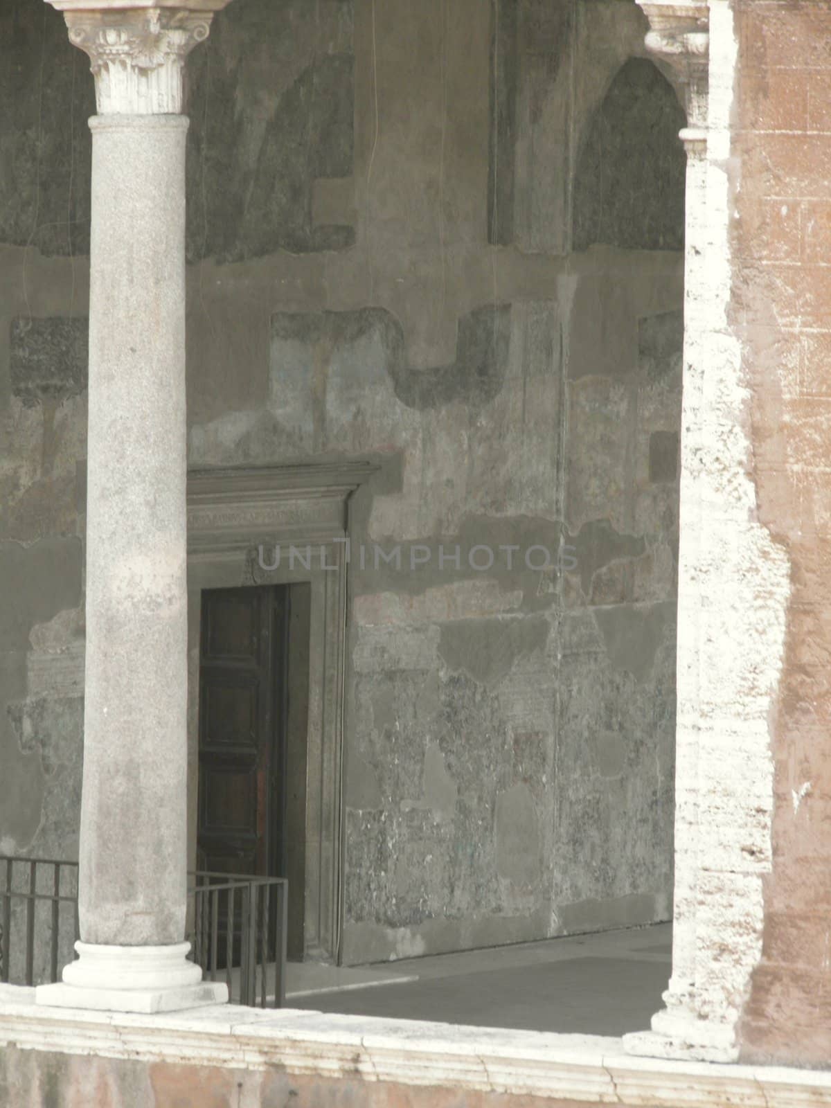 Rome - Trajan's forum and market: a complex of ancient architecture with XV Century additions