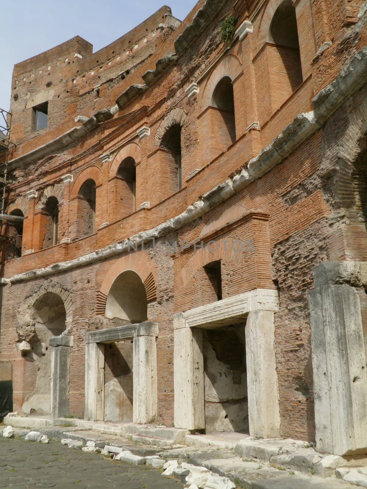 Trajan's forum and market in Rome by paolo77
