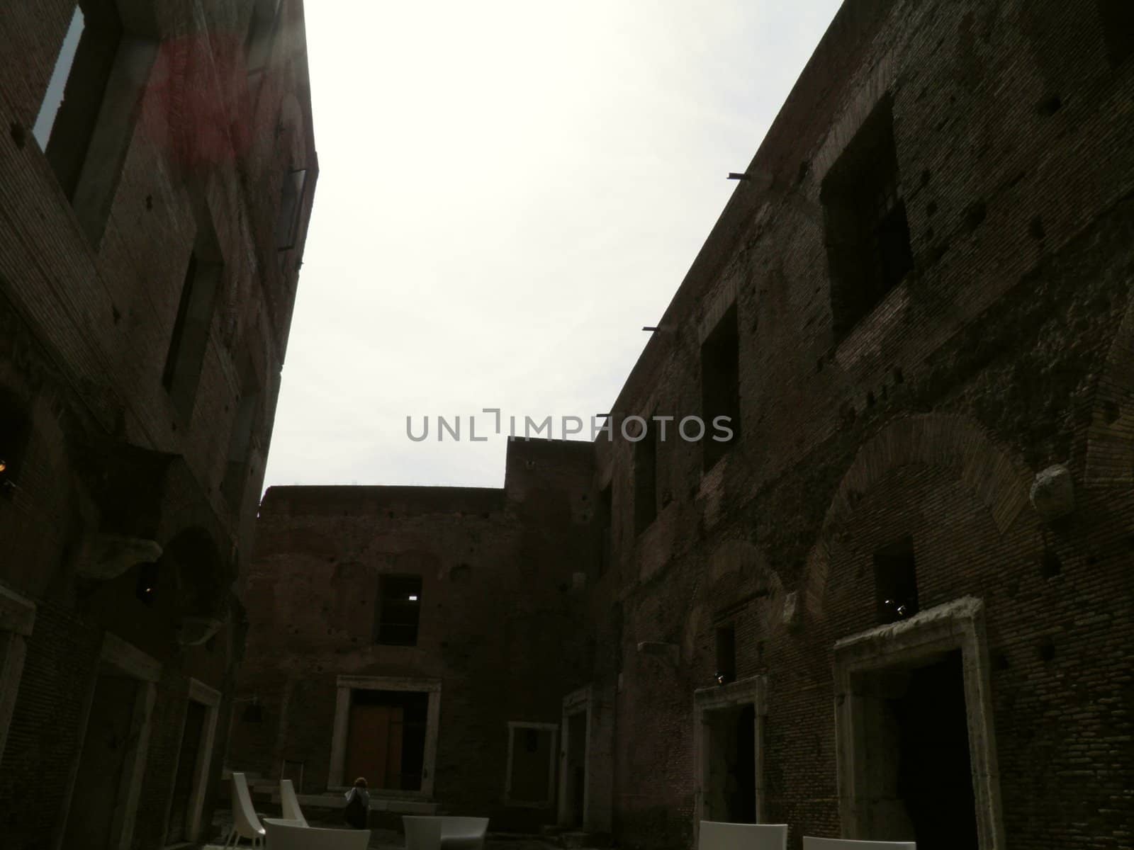 Rome - Trajan's forum and market: a complex of ancient architecture with XV Century additions