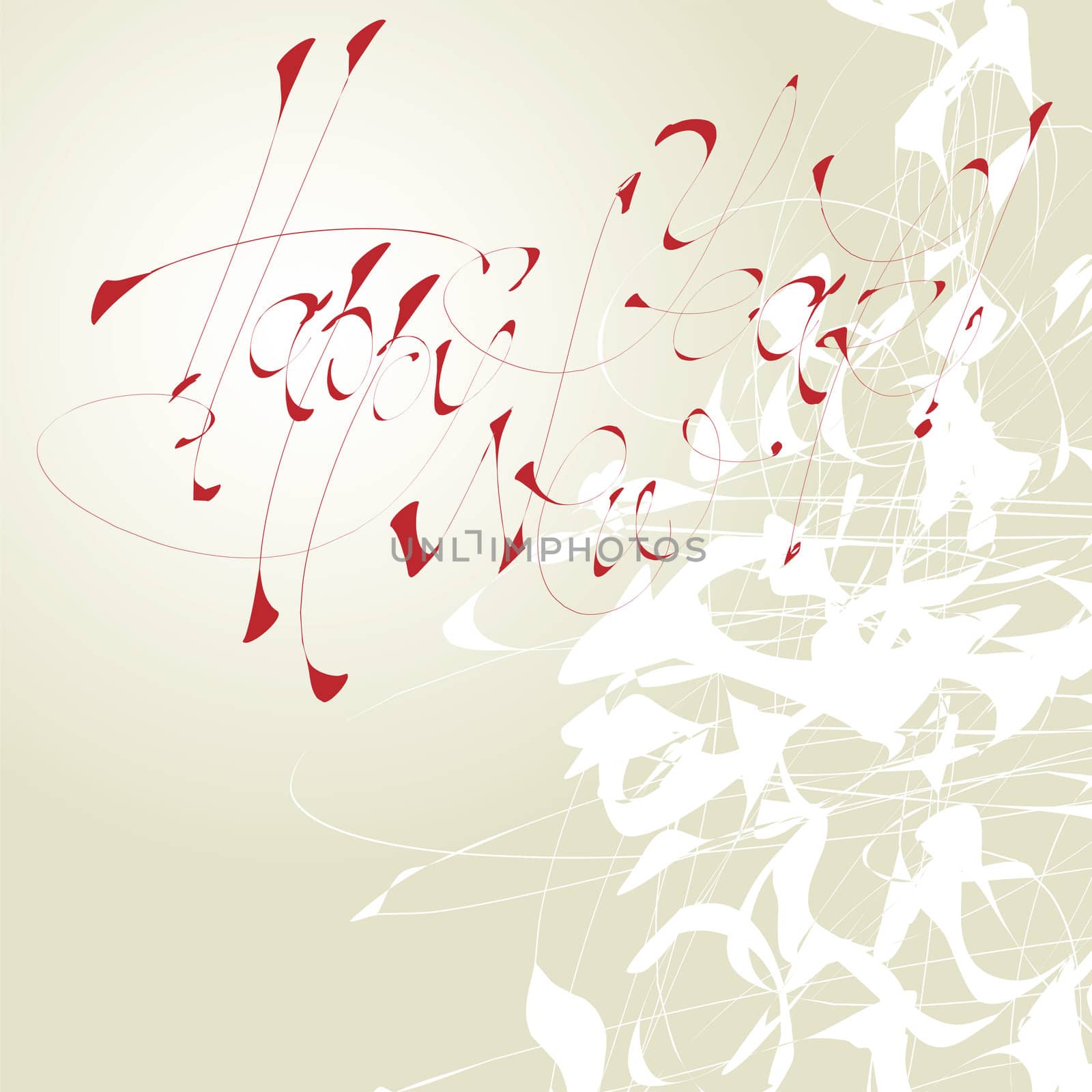 happy new year greeting card. vector illustration 