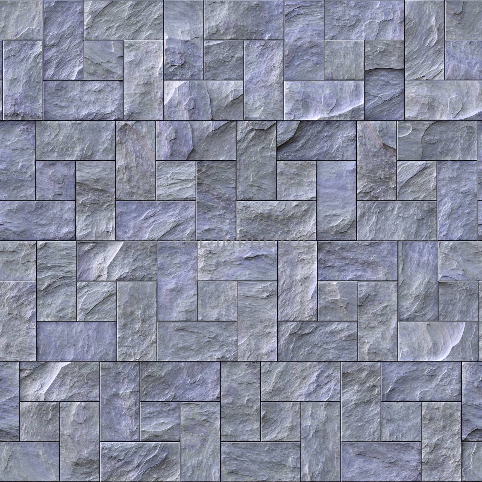 Seamless slate stone wall or path pattern that tiles seamlessly.