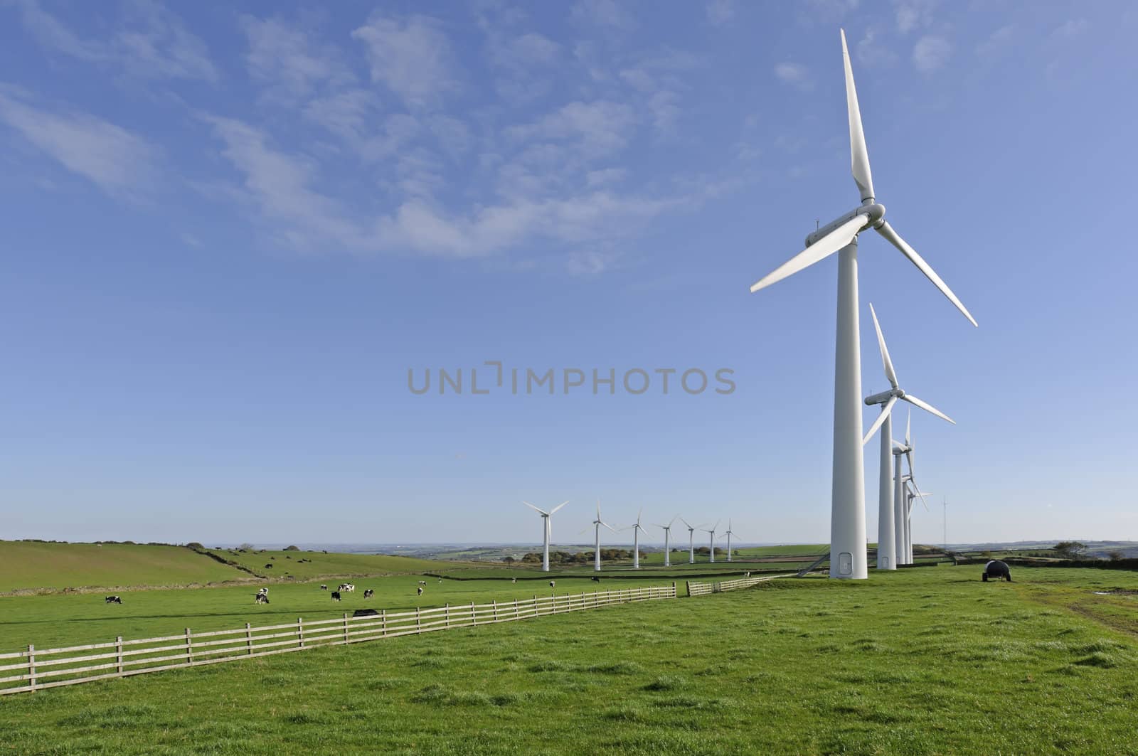 Power generation wind farm 35m in height to the hub and have a rotor diameter of 37m on Royd Moor