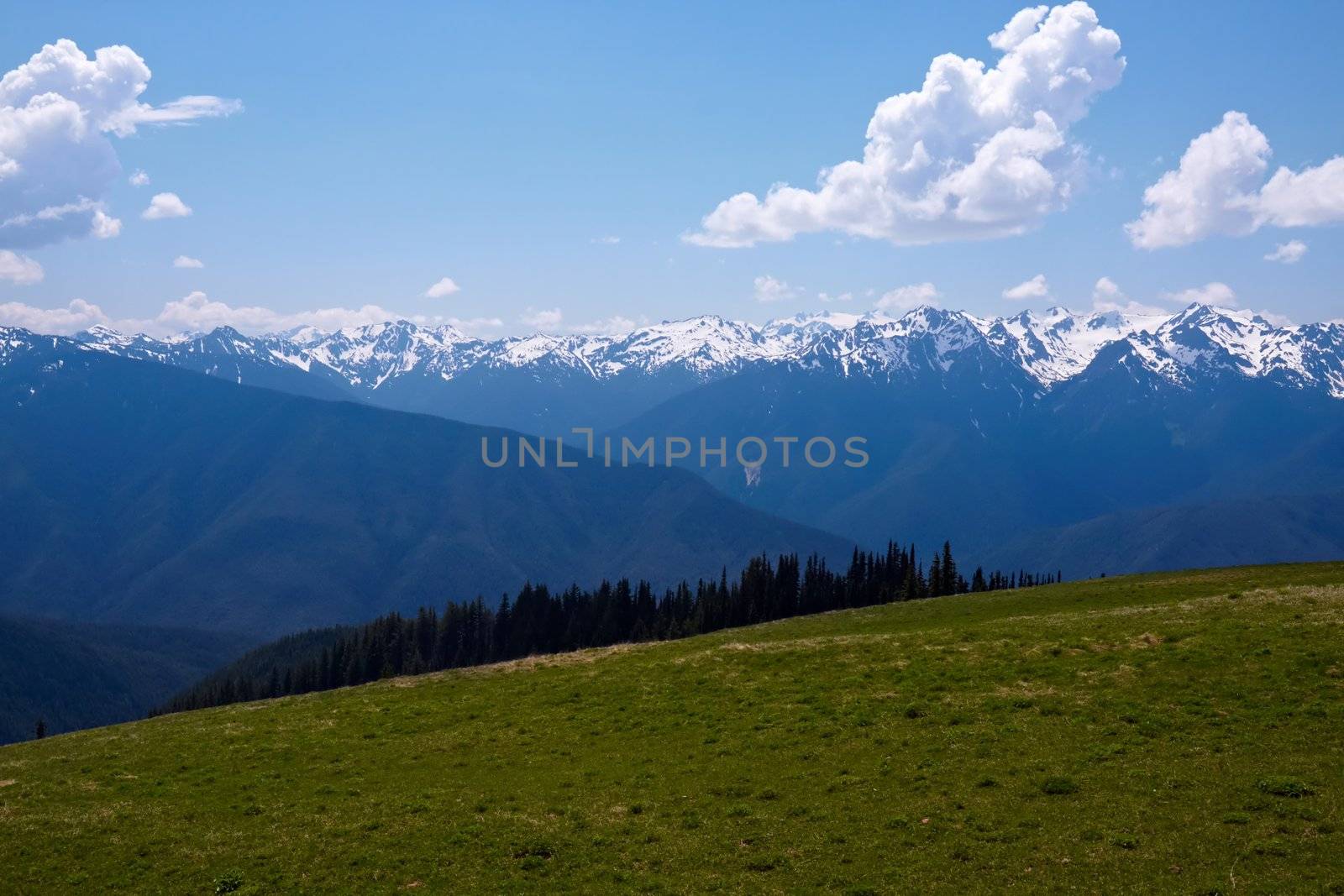 Mountain Landscape by LoonChild