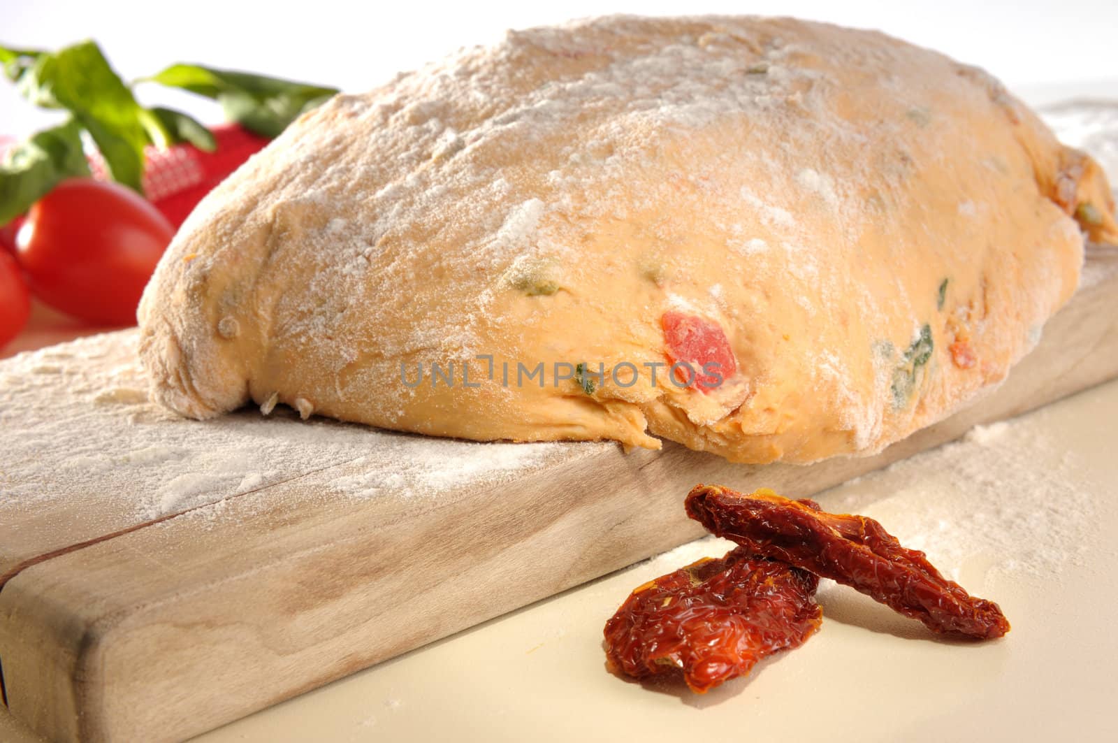 Fresh leavened dough for Pizza