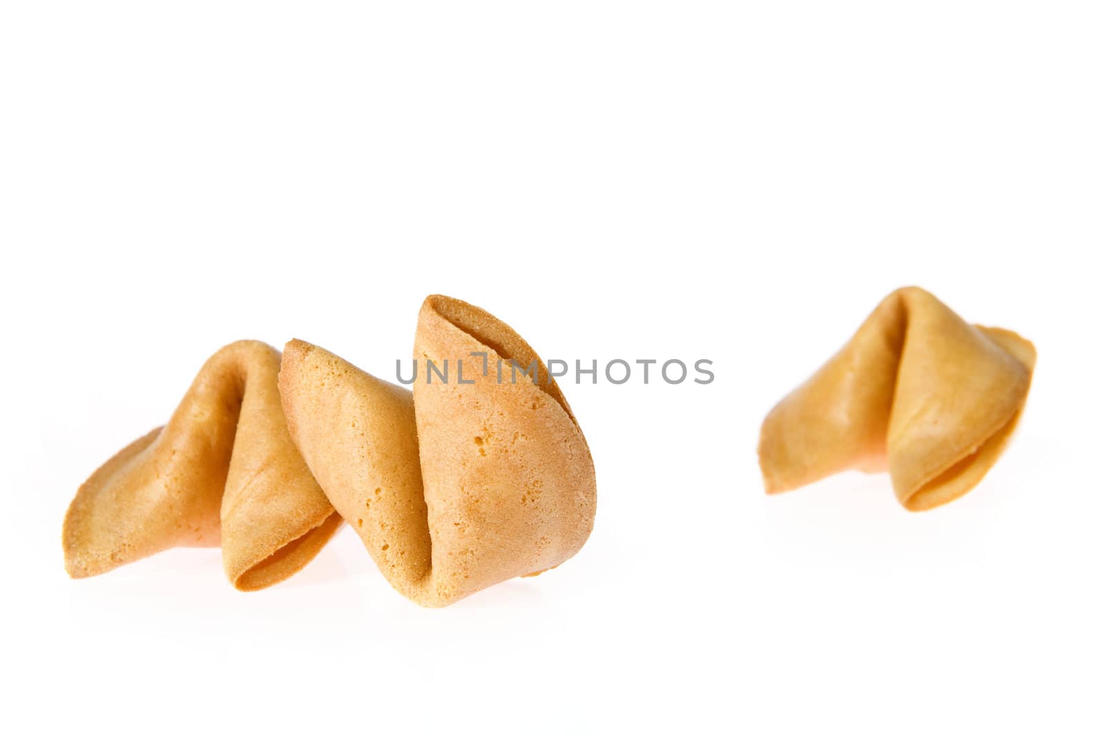 a lot of fortune cookies with a message inside