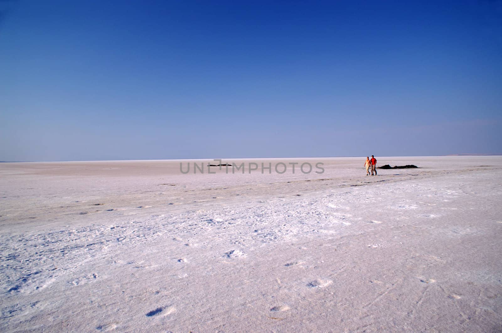 lake salt by Arkadiusz