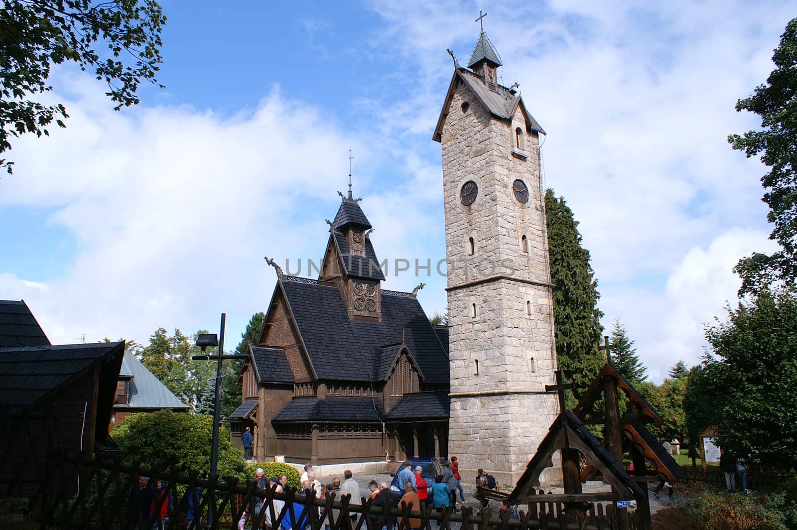 The Wang Chapel, 12th century Norwegian church,