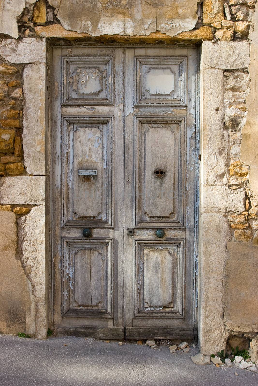 Old door by naumoid