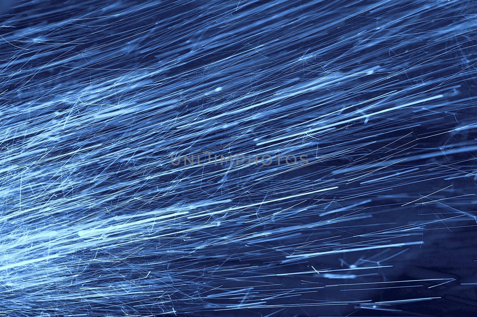 a abstract background of blue rays flowing