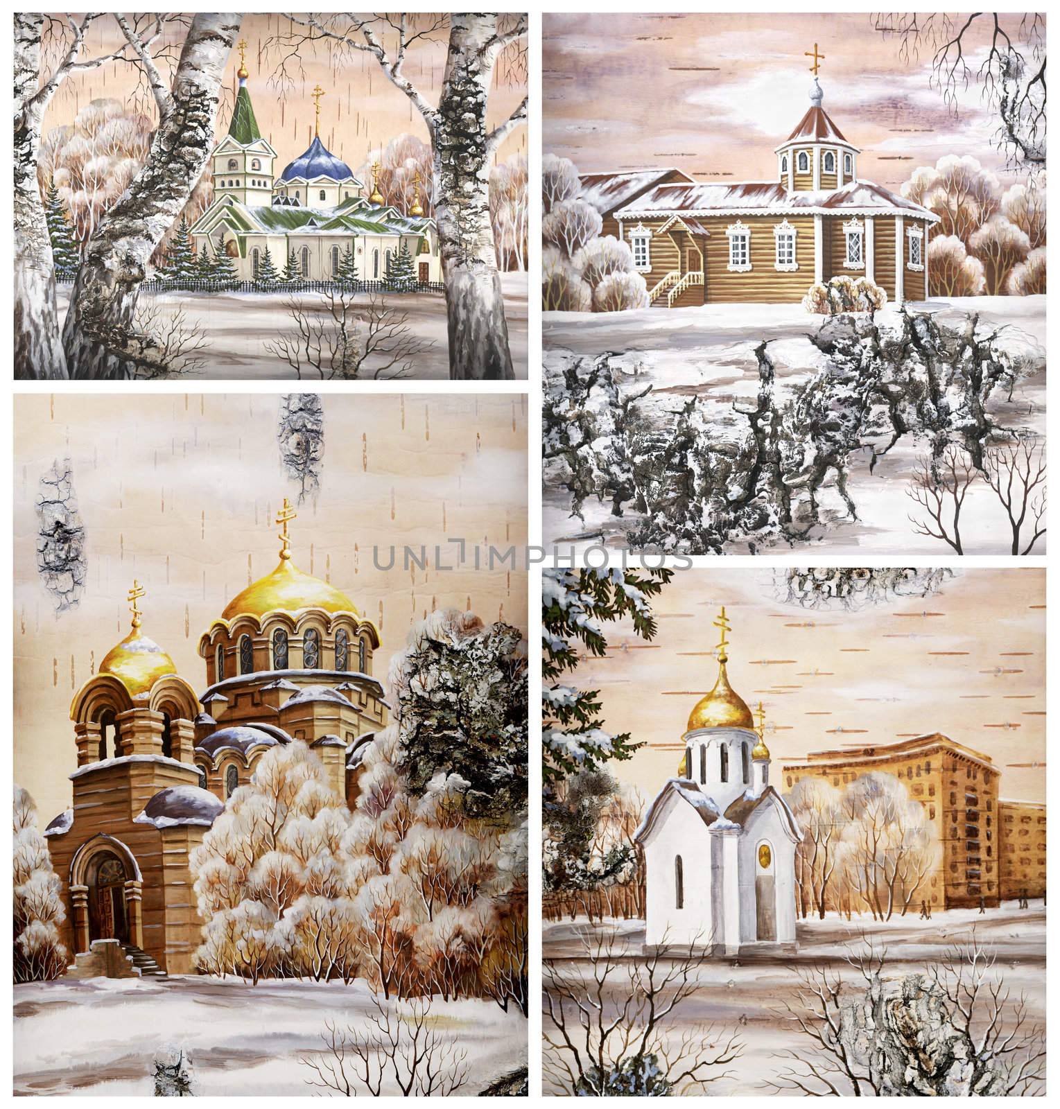 Russia, Novosibirsk, churchs by alexcoolok