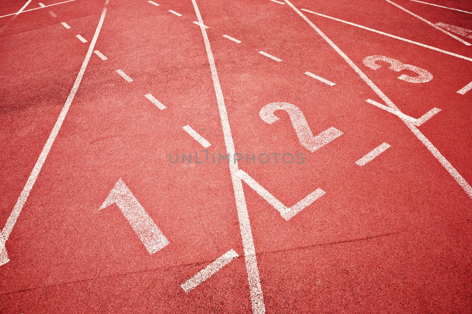 Running track for athletes