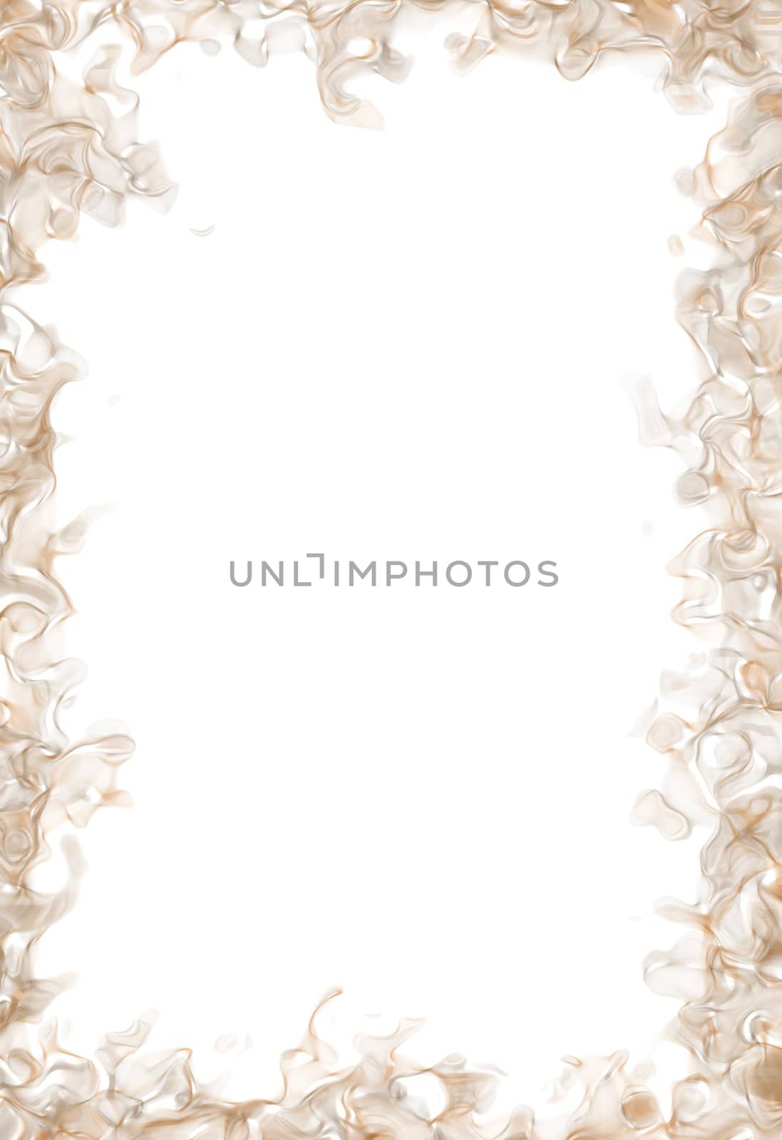 illustrated Frame with smoke effect
