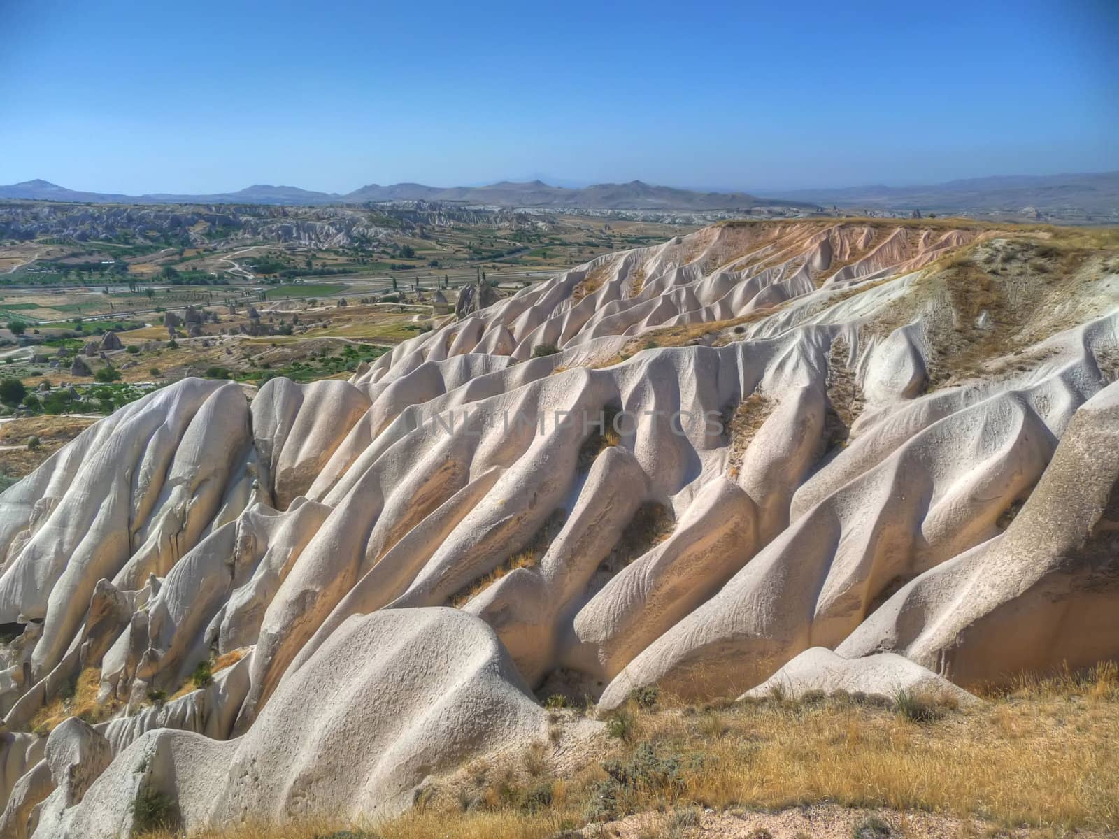 eroded landscape of Cappadocia by njaj