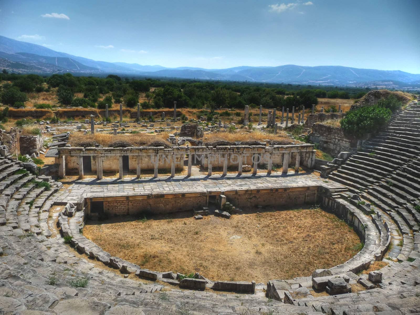 vestige of the Roman amphitheater