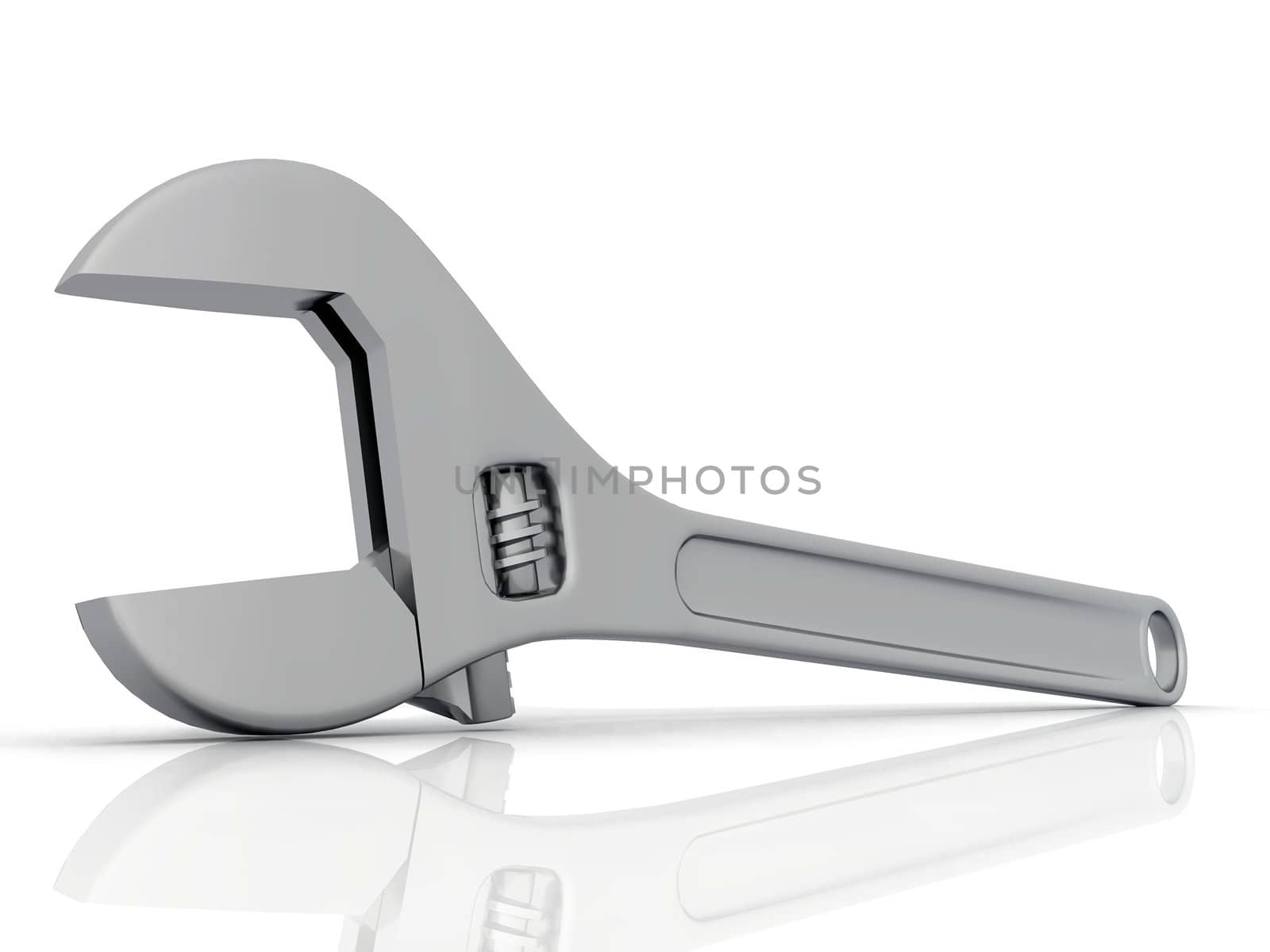 spanner on a white background