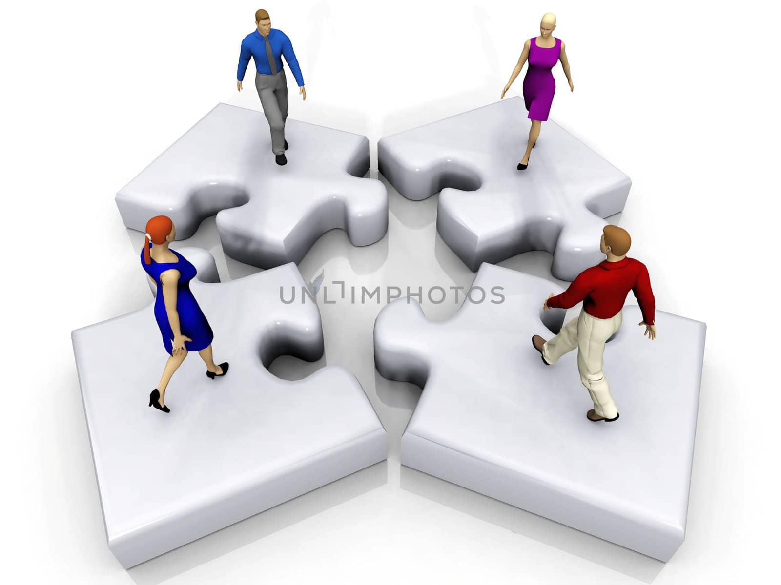 the puzzle and the people