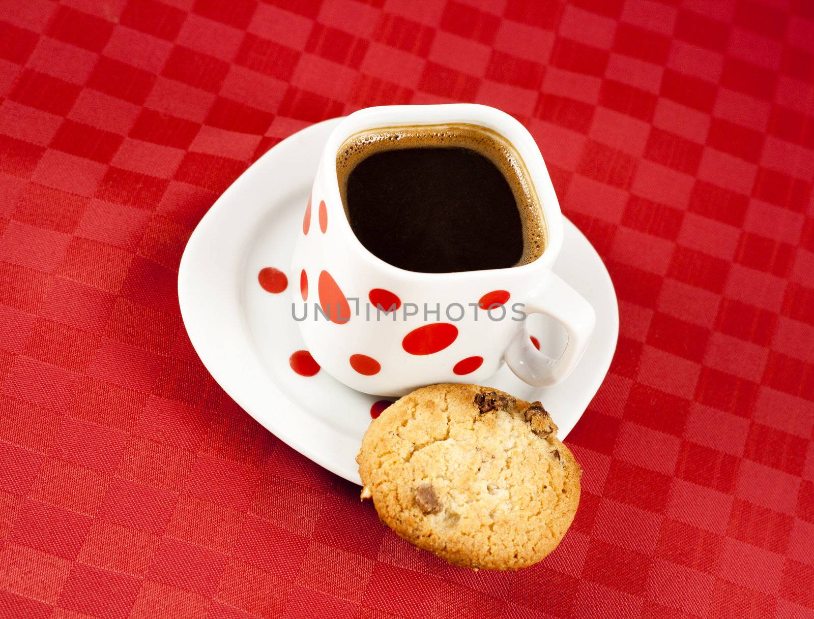 Turkish coffee with cookie by magraphics