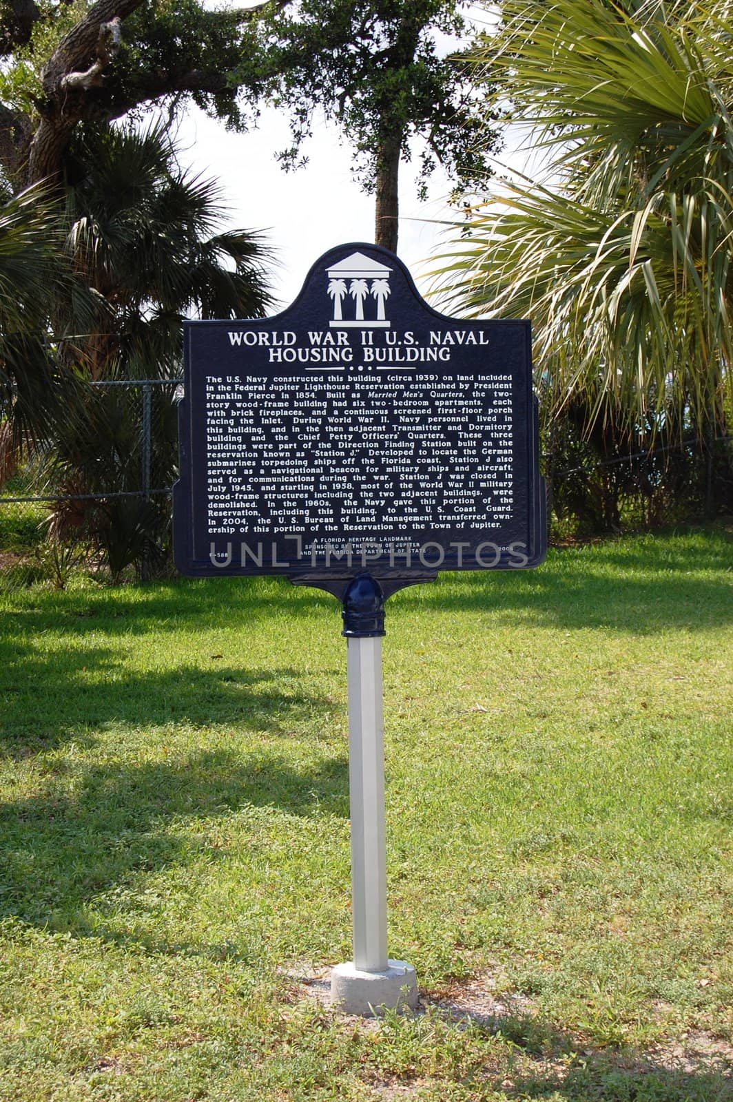 World War II US Naval Housing Building Jupiter Florida