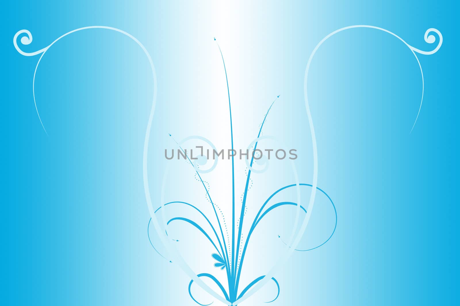 Modern abstract background of blue