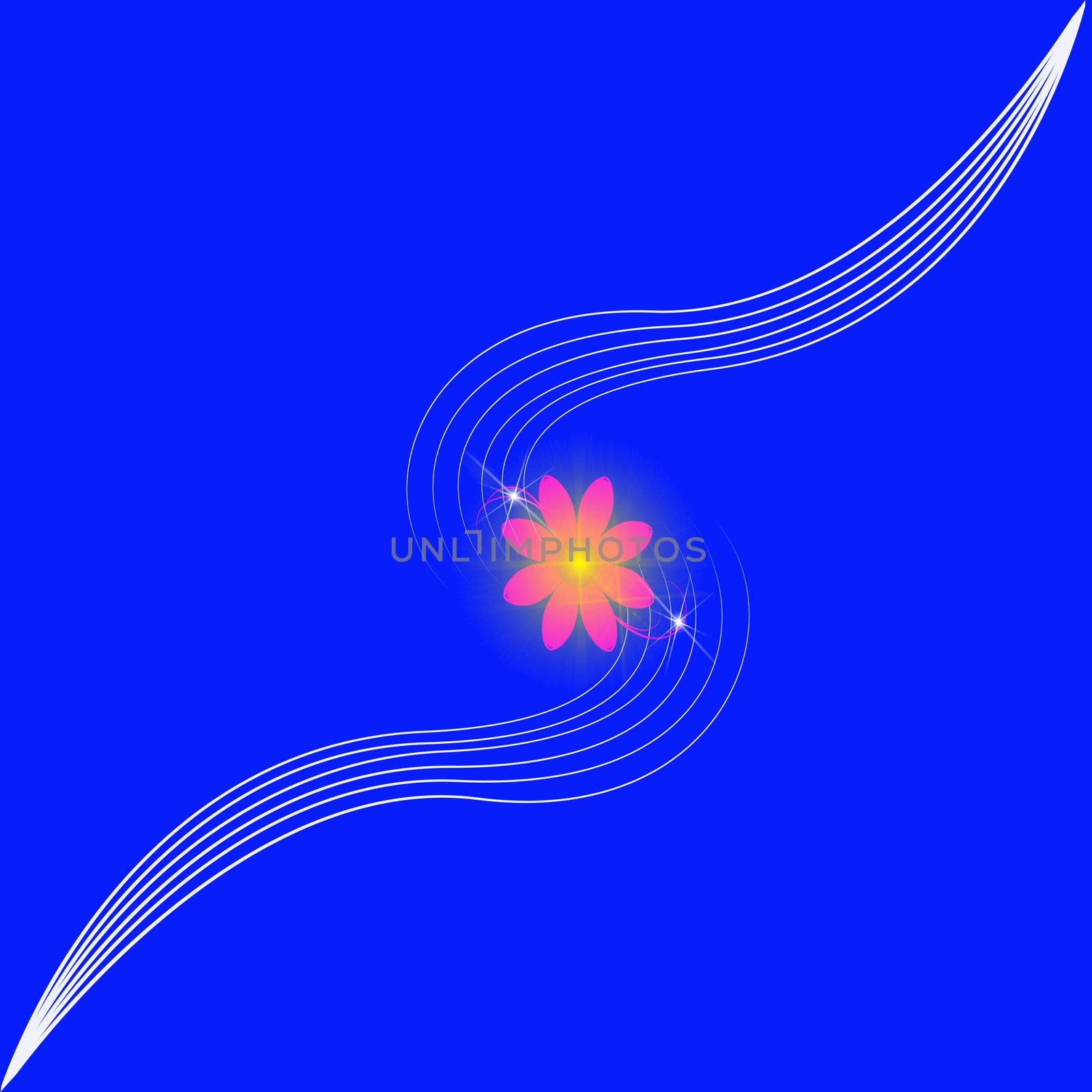 Beautiful abstract floral background