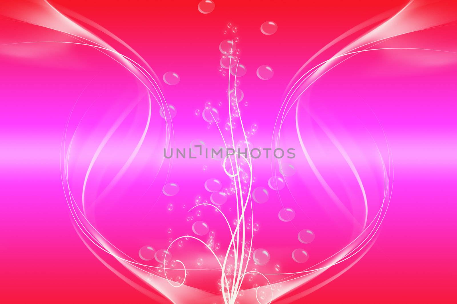 Beautiful abstract background of water bubble 
