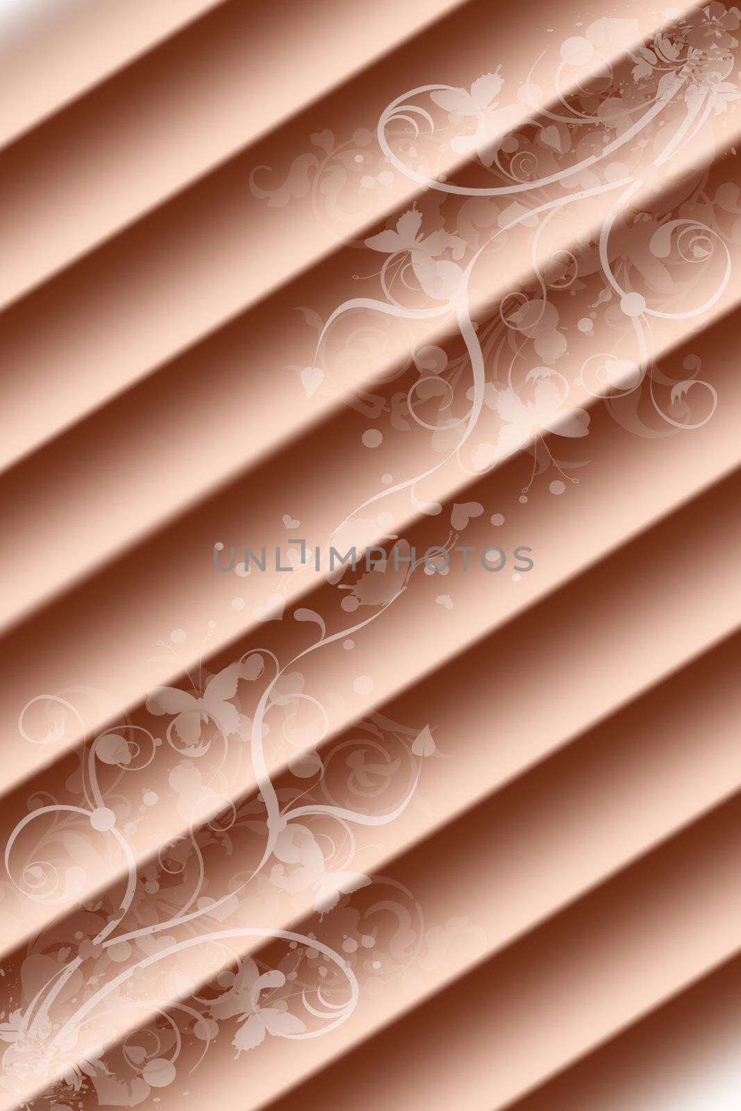 Beautiful and modern abstract floral background 
