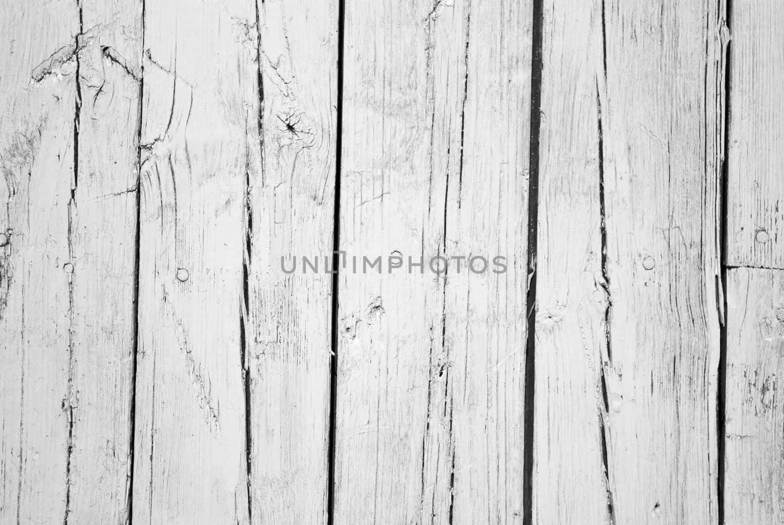 old background of  weathered white painted wood