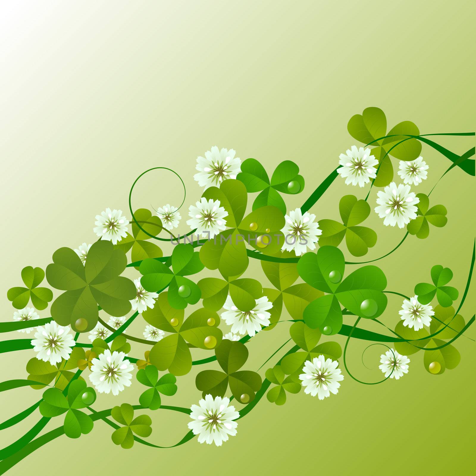 St. Patrick's Day design background