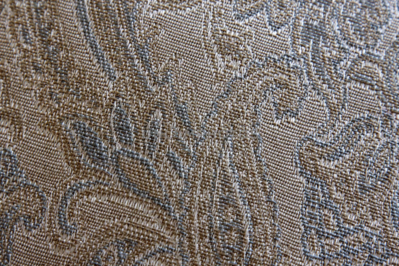 A close-up of the details of detailed cushion texture.
