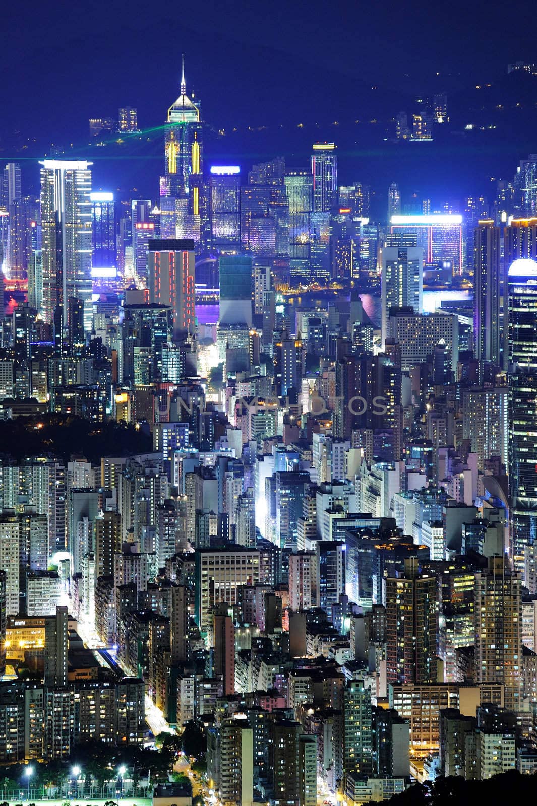 Hong Kong at night