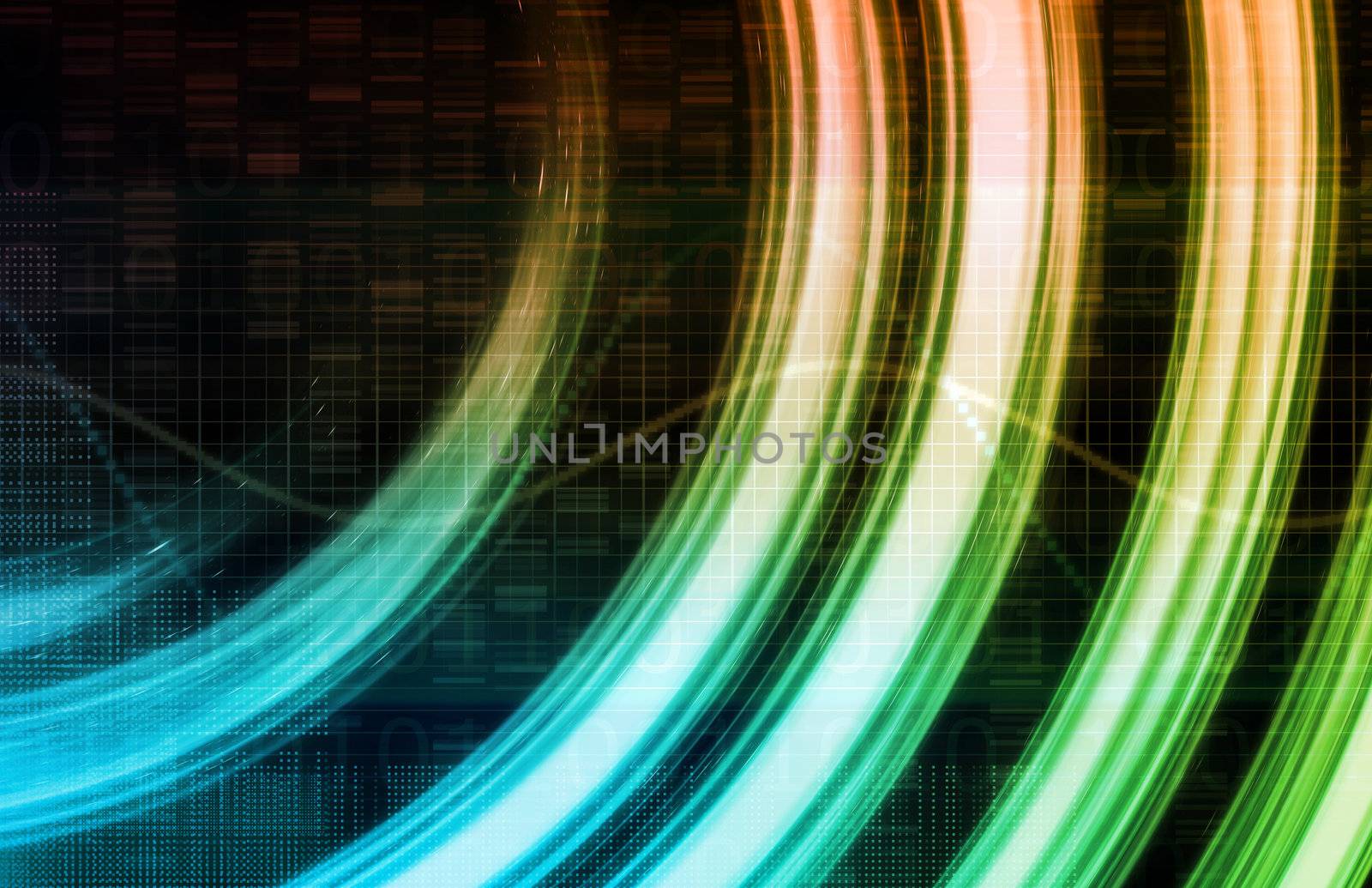 Digital Background Internet Concept as a Art
