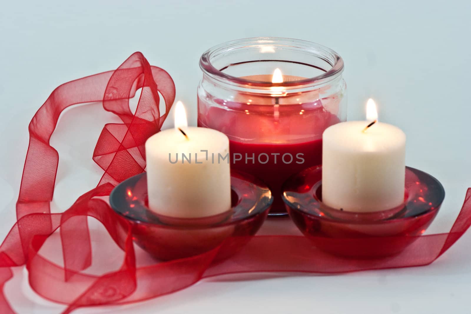 Candles and Ribbon by rothphotosc