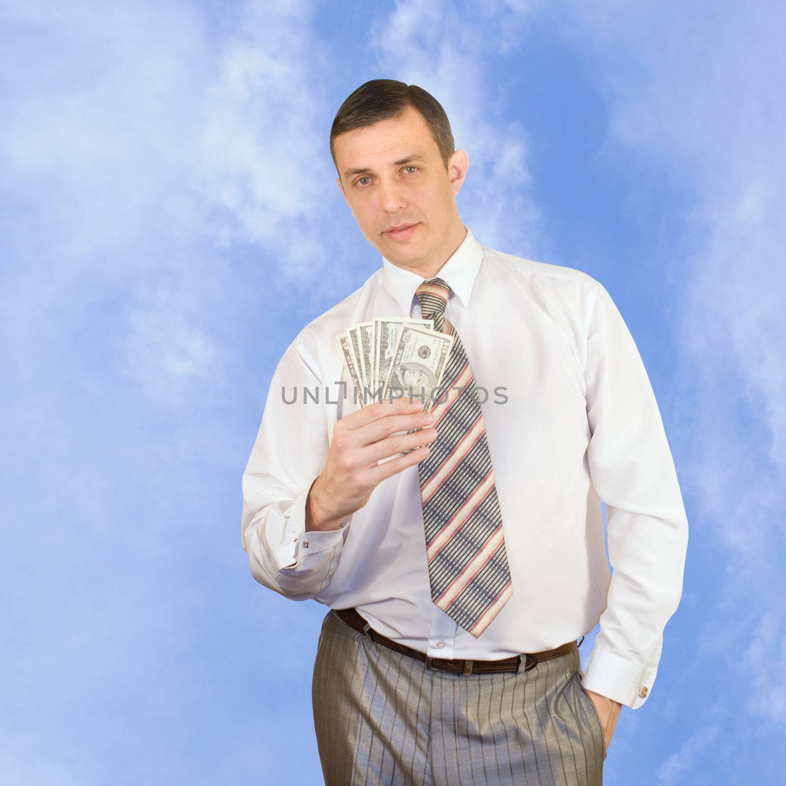 The successful businessman will always earn money and will receive financial profit