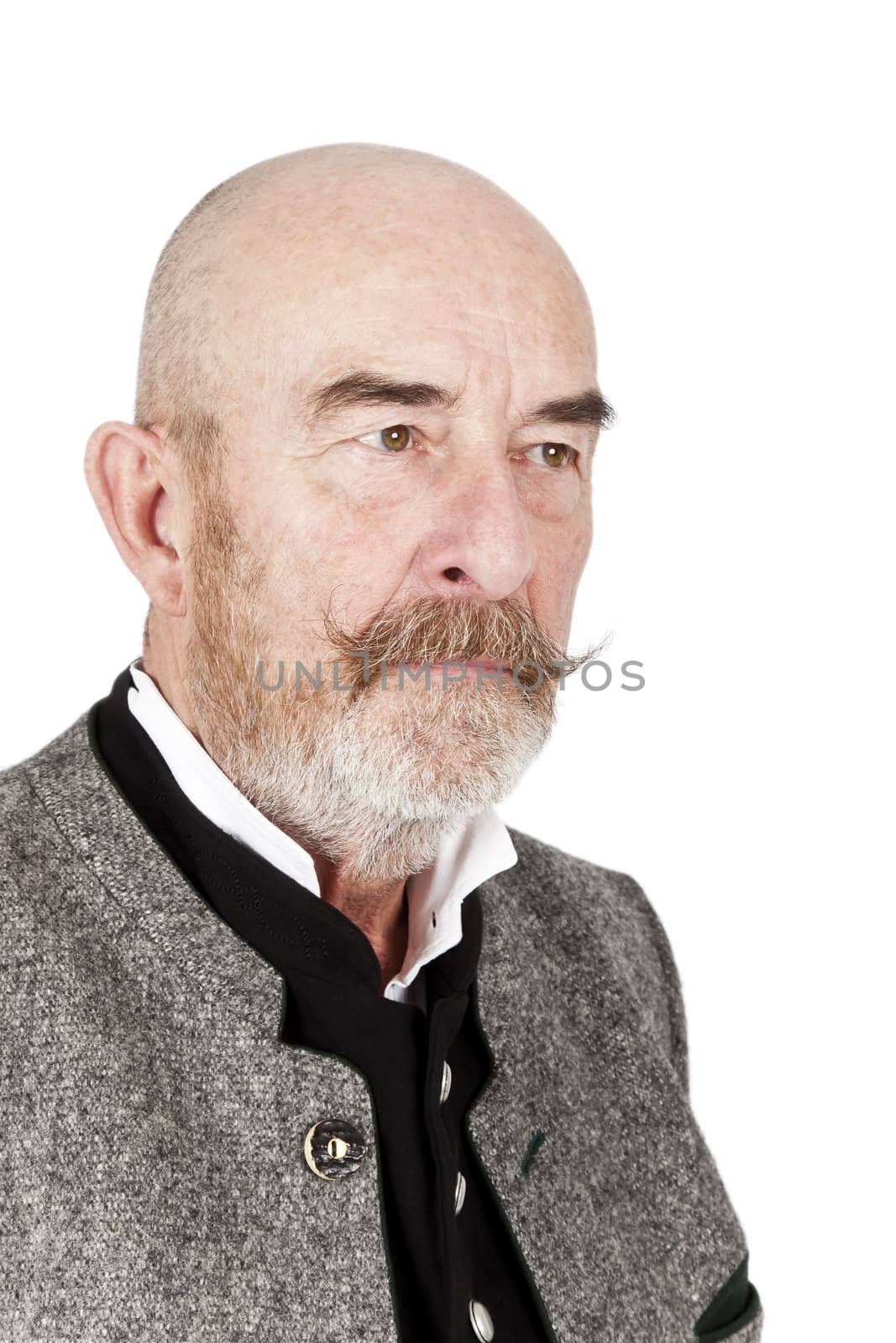 An old man with a grey beard