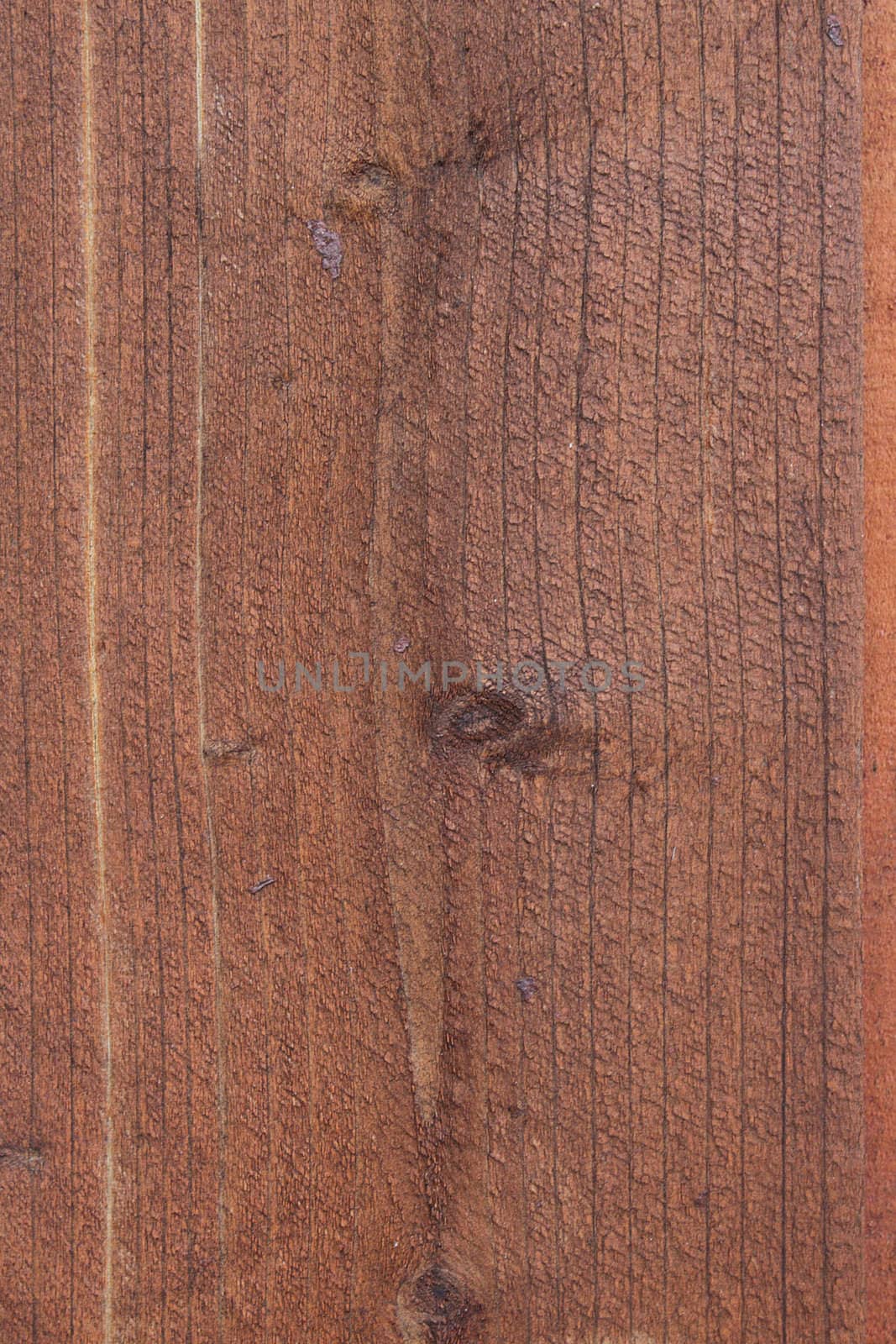 Closeup of brown weathered wood