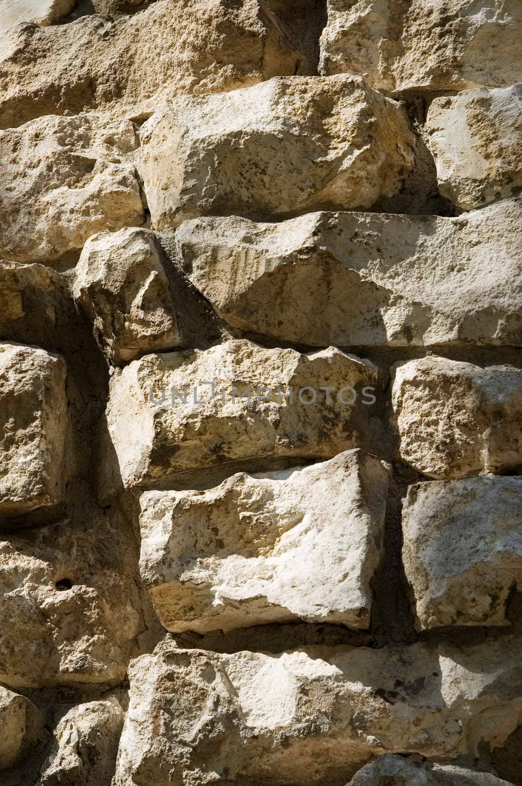 Background of rude stones