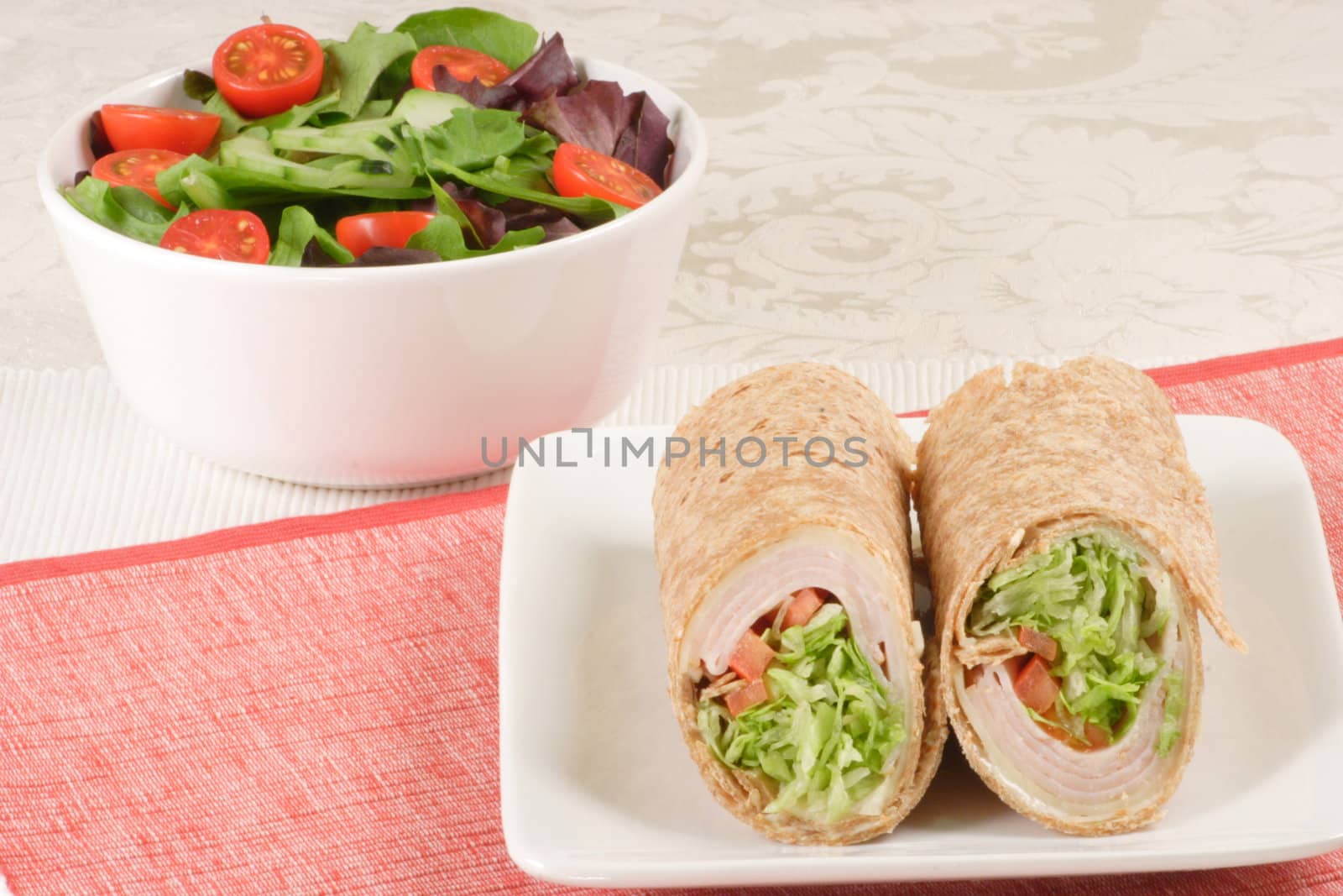 organic smoked turkey wrap by tacar