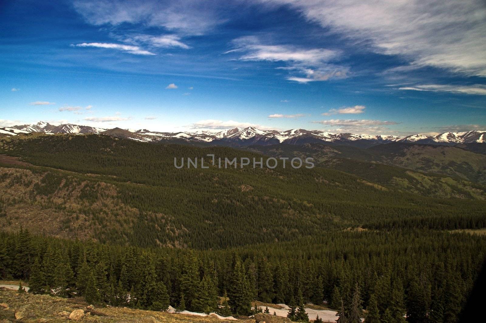 Rocky Mountains in Colorado by jdebordphoto