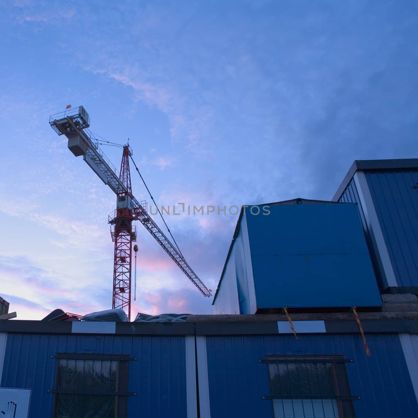 Construction Crane by Luminis