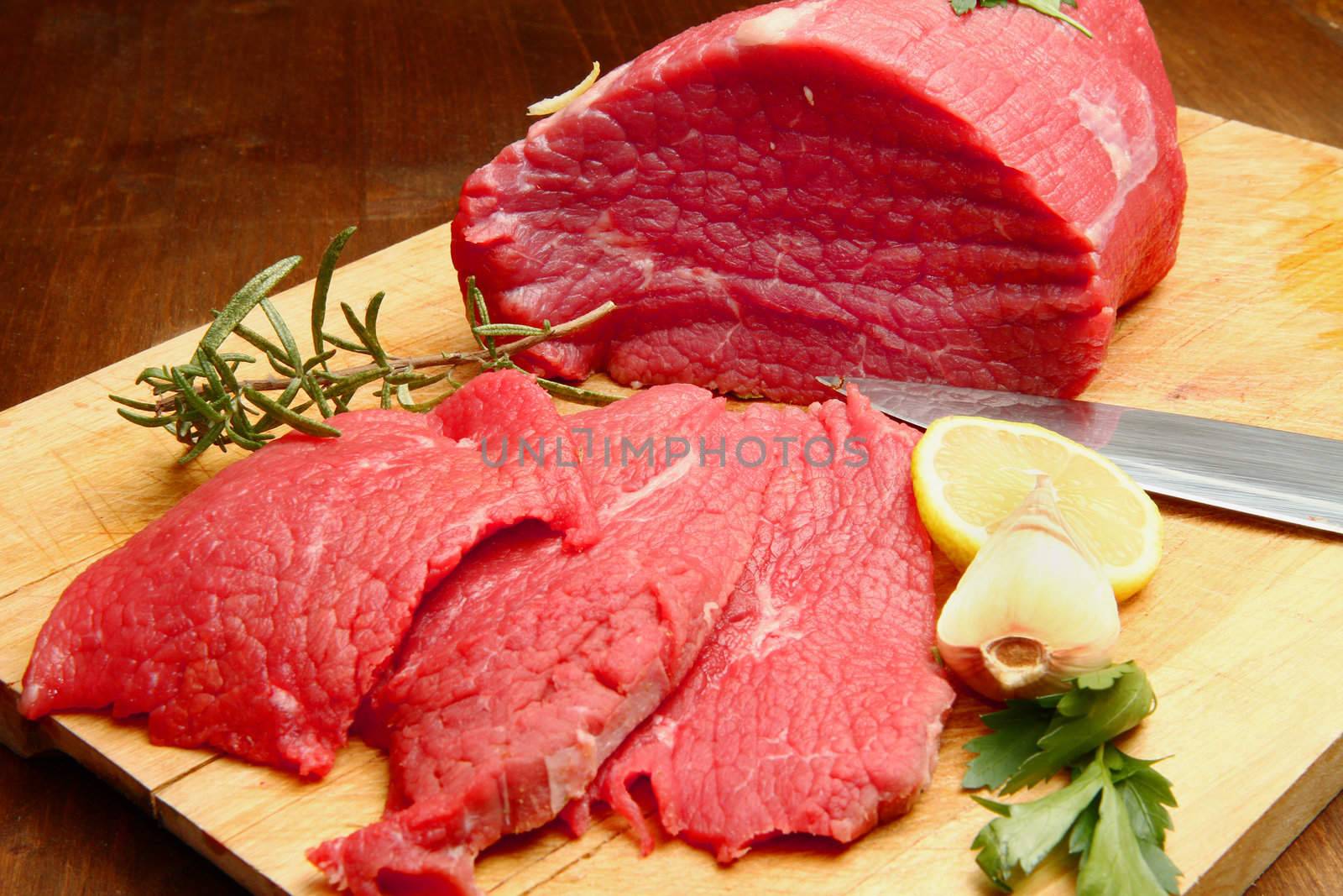 Raw beef by lsantilli