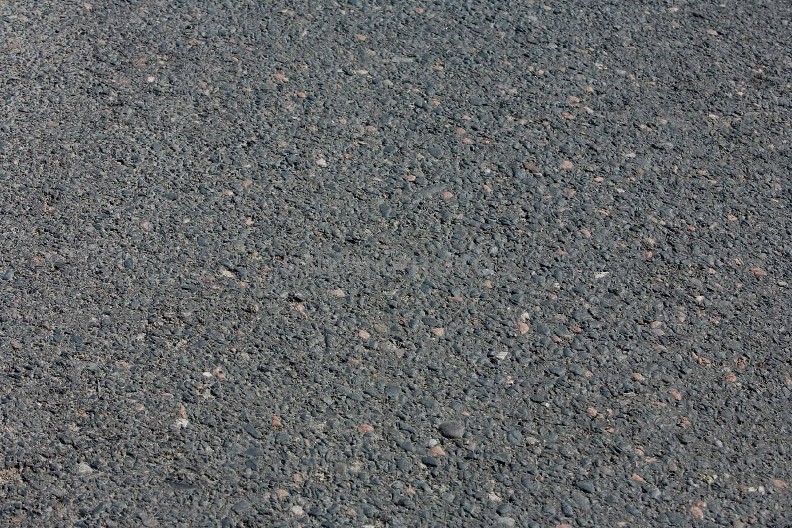 Asphalt of a road