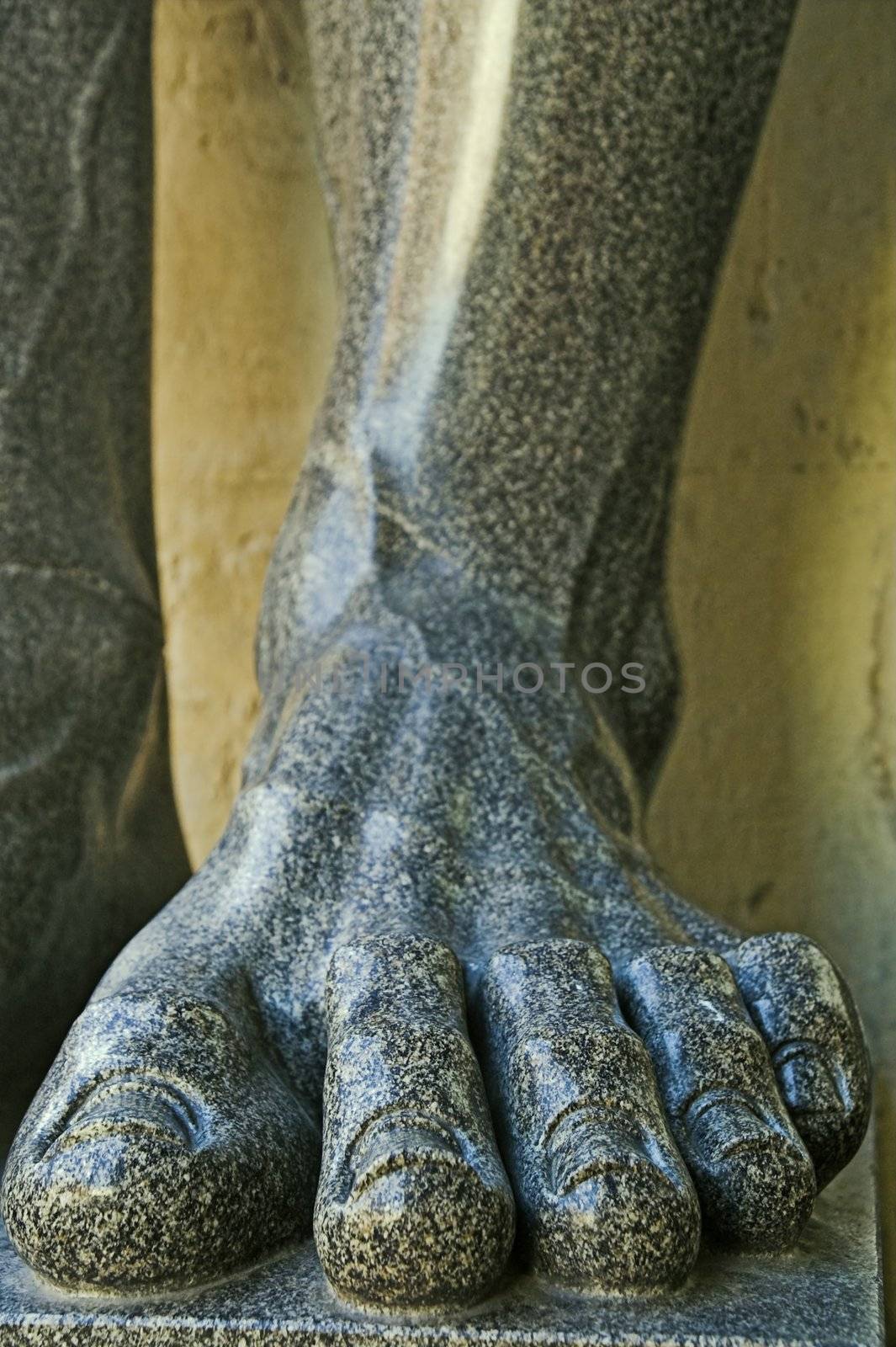 Leg of Granite Sculpture  by simfan