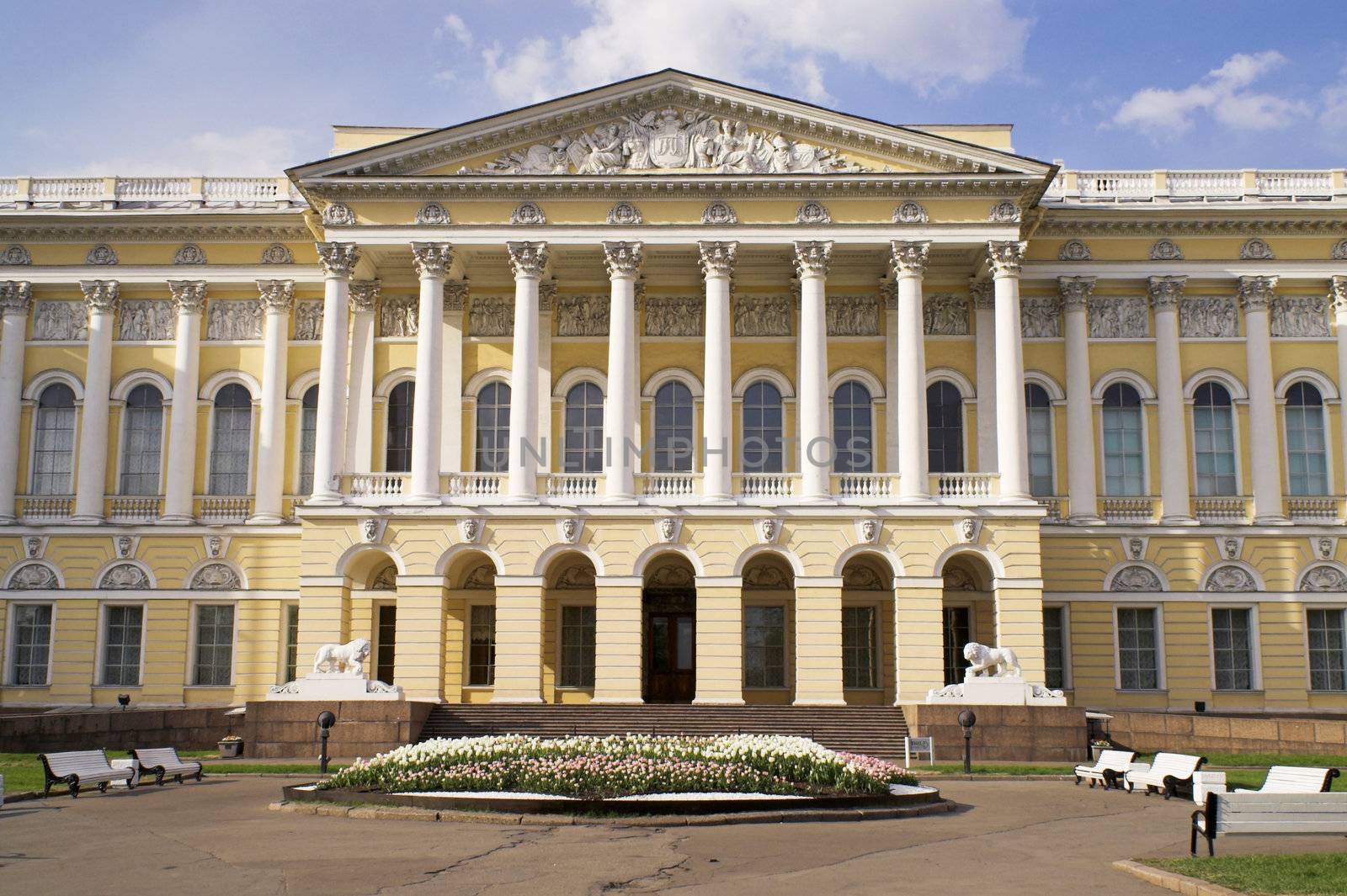 Russian Museum in Saint Petersburg, Russia.