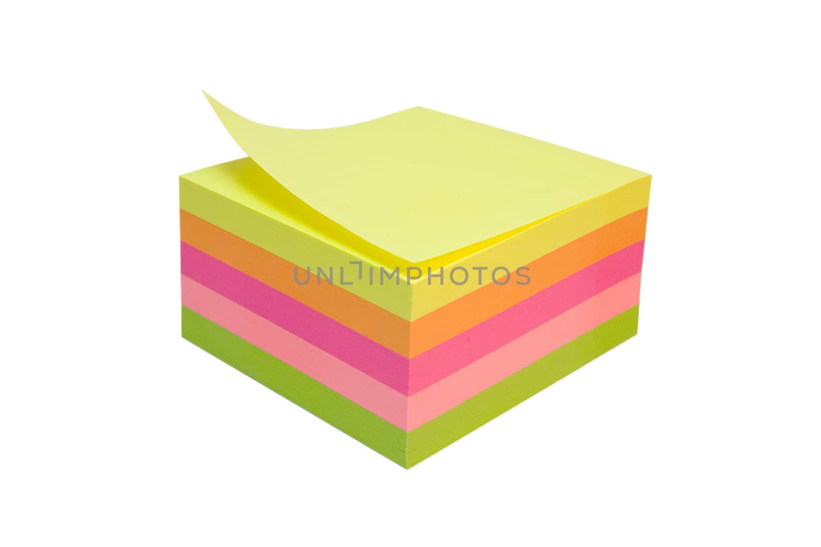 Sticky Notes Cube by Luminis