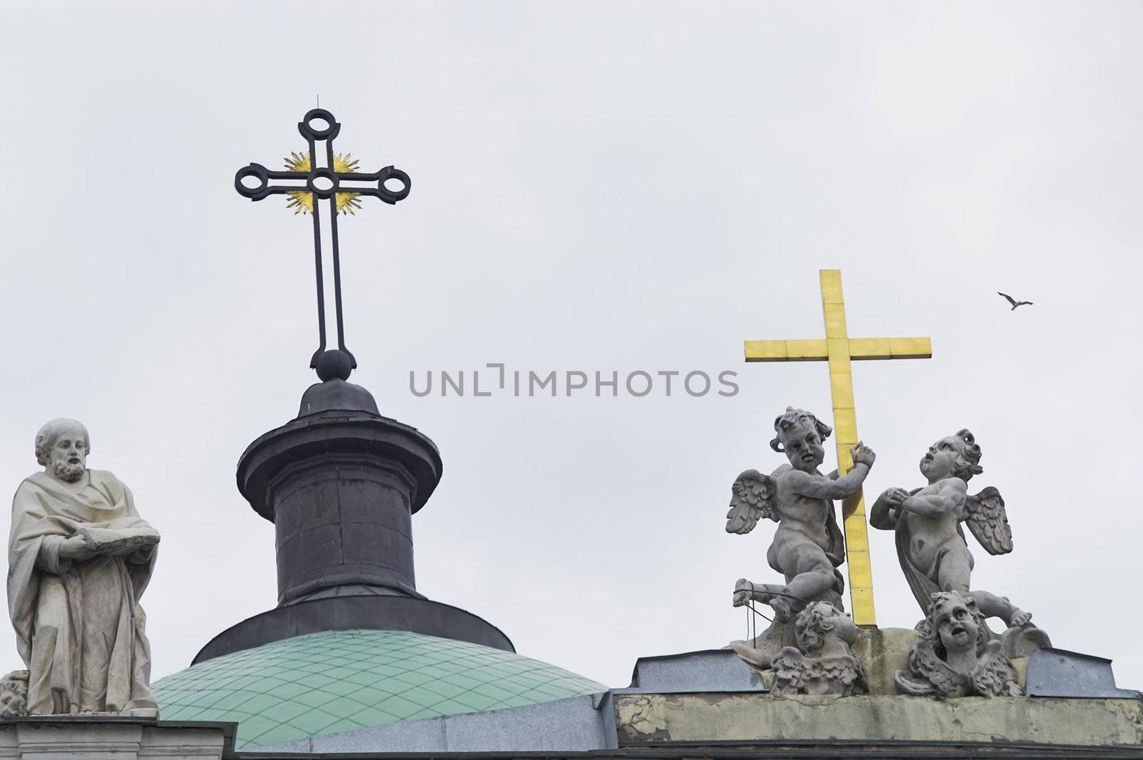 Roof of Christian Cathedral by simfan