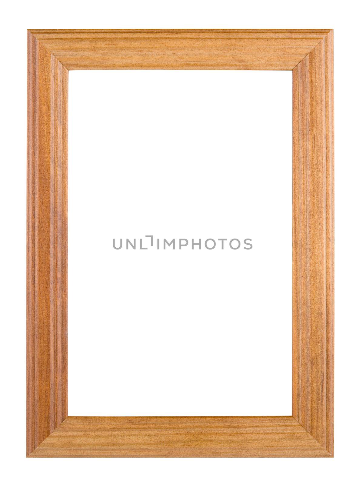 Photo frame isolated on a white background